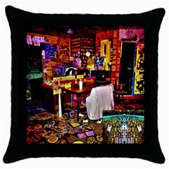 Home Sweet Home Throw Pillow Case (black) by MRTACPANS