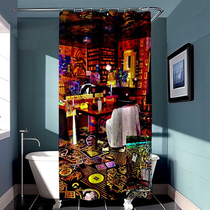 HOME SWEET HOME Shower Curtain 36  x 72  (Stall) 