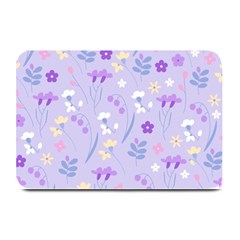 violet,lavender,cute,floral,pink,purple,pattern,girly,modern,trendy Plate Mats