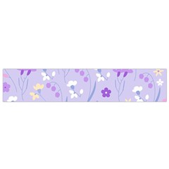 violet,lavender,cute,floral,pink,purple,pattern,girly,modern,trendy Small Flano Scarf