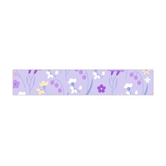 violet,lavender,cute,floral,pink,purple,pattern,girly,modern,trendy Flano Scarf (Mini)