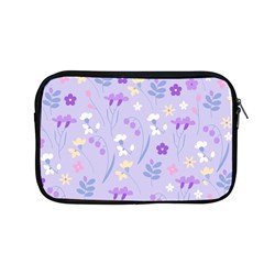 violet,lavender,cute,floral,pink,purple,pattern,girly,modern,trendy Apple MacBook Pro 13  Zipper Case