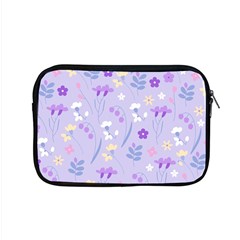 Violet,lavender,cute,floral,pink,purple,pattern,girly,modern,trendy Apple Macbook Pro 15  Zipper Case by NouveauDesign