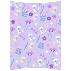 violet,lavender,cute,floral,pink,purple,pattern,girly,modern,trendy Back Support Cushion