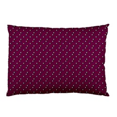 Pink Flowers Magenta Pillow Case