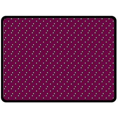 Pink Flowers Magenta Double Sided Fleece Blanket (large)  by snowwhitegirl