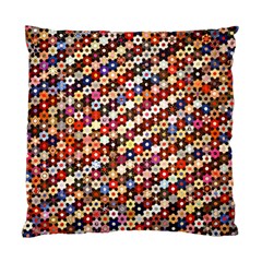 Mosaic Pattern Quilt Pattern Standard Cushion Case (two Sides) by paulaoliveiradesign