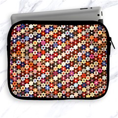 Mosaic Pattern Quilt Pattern Apple Ipad Zipper Case by paulaoliveiradesign