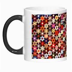 Mosaic Pattern Quilt Pattern Morph Mug by paulaoliveiradesign