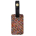 mosaic pattern quilt pattern Luggage Tag (one side) Front