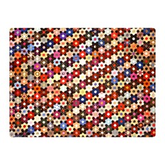 Mosaic Pattern Quilt Pattern Double Sided Flano Blanket (mini) by paulaoliveiradesign