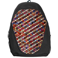 Mosaic Pattern Quilt Pattern Backpack Bag by paulaoliveiradesign