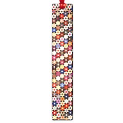 Mosaic Pattern Quilt Pattern Large Book Mark by paulaoliveiradesign