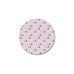 Pink Flowers Pink Big Golf Ball Marker (4 Pack) by snowwhitegirl