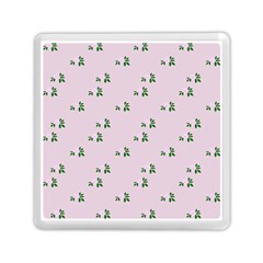 Pink Flowers Pink Big Memory Card Reader (square)  by snowwhitegirl