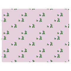 Pink Flowers Pink Big Double Sided Flano Blanket (medium)  by snowwhitegirl