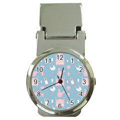 Baby Pattern Money Clip Watches by snowwhitegirl