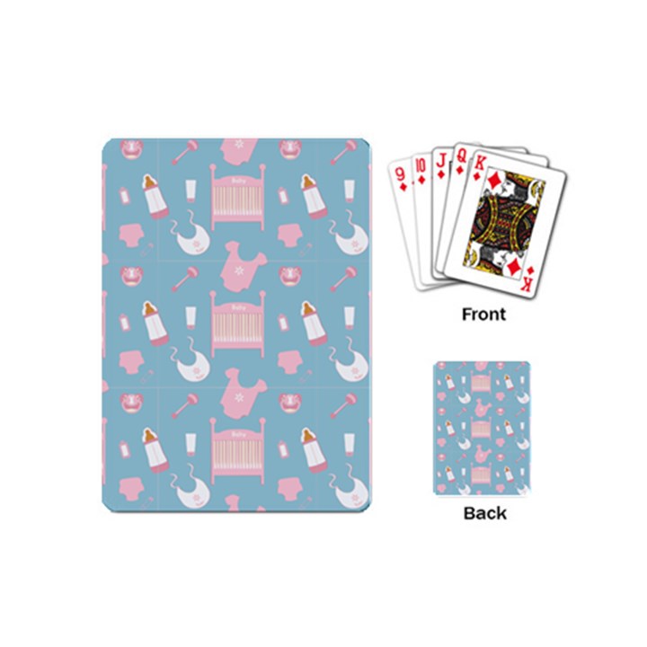 baby pattern Playing Cards (Mini) 