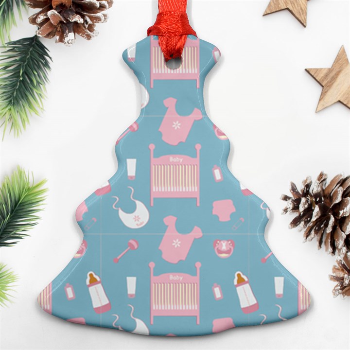 baby pattern Ornament (Christmas Tree) 