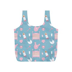 Baby Pattern Full Print Recycle Bags (s)  by snowwhitegirl