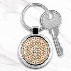 Colorful Modern Pattern Key Chains (round)  by dflcprints