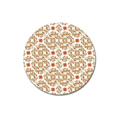 Colorful Modern Pattern Magnet 3  (round)