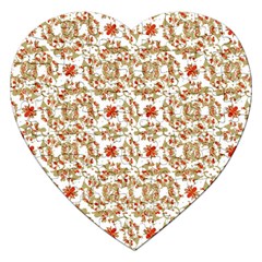 Colorful Modern Pattern Jigsaw Puzzle (heart) by dflcprints