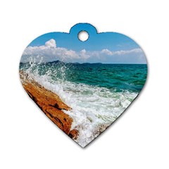 20180121 104340 Hdr 2 Dog Tag Heart (two Sides) by AmateurPhotographyDesigns