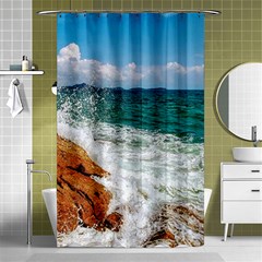 20180121 104340 Hdr 2 Shower Curtain 48  X 72  (small)  by AmateurPhotographyDesigns