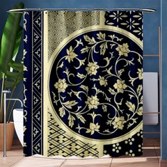 Background Vintage Japanese Shower Curtain 60  X 72  (medium)  by Nexatart