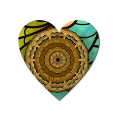 Kaleidoscope Dream Illusion Heart Magnet