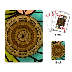 Kaleidoscope Dream Illusion Playing Card by Nexatart