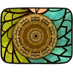 Kaleidoscope Dream Illusion Fleece Blanket (mini)