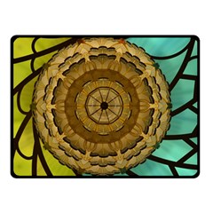 Kaleidoscope Dream Illusion Fleece Blanket (small) by Nexatart