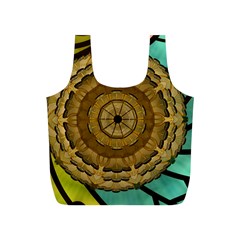 Kaleidoscope Dream Illusion Full Print Recycle Bags (s)  by Nexatart