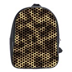 Honeycomb Beehive Nature School Bag (Large) Front