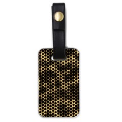 Honeycomb Beehive Nature Luggage Tags (one Side)  by Nexatart