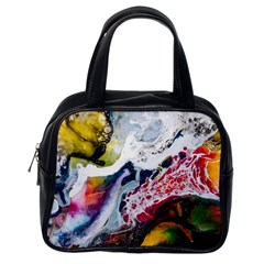 Abstract Art Detail Painting Classic Handbags (one Side) by Nexatart