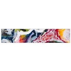 Abstract Art Detail Painting Small Flano Scarf