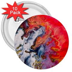 Art Abstract Macro 3  Buttons (10 Pack)  by Nexatart