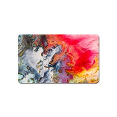 Art Abstract Macro Magnet (name Card) by Nexatart