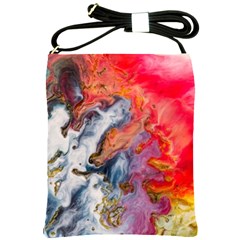 Art Abstract Macro Shoulder Sling Bags by Nexatart