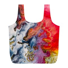 Art Abstract Macro Full Print Recycle Bags (l)  by Nexatart