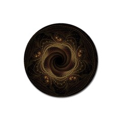 Beads Fractal Abstract Pattern Magnet 3  (round)