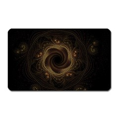 Beads Fractal Abstract Pattern Magnet (rectangular) by Nexatart