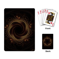 Beads Fractal Abstract Pattern Playing Card by Nexatart