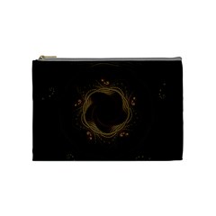 Beads Fractal Abstract Pattern Cosmetic Bag (medium)  by Nexatart