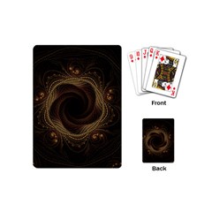 Beads Fractal Abstract Pattern Playing Cards (mini)  by Nexatart