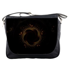 Beads Fractal Abstract Pattern Messenger Bags by Nexatart