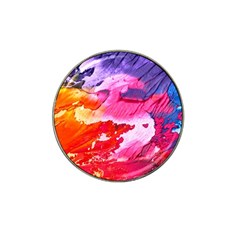 Abstract Art Background Paint Hat Clip Ball Marker by Nexatart